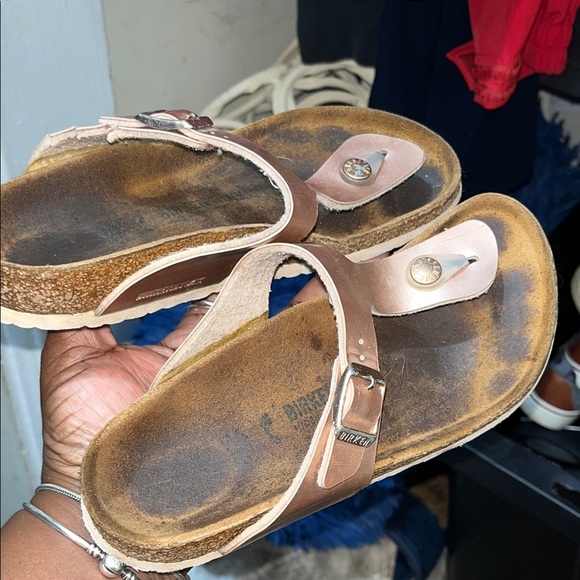 Birkenstock Other - Birkenstock Tan Leather Sandals